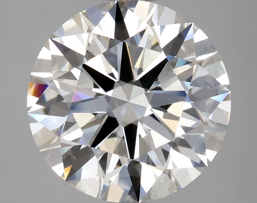 OROLEV Lab Grown Diamond Round Brilliant 3.74 Carats - Certification No.636488711