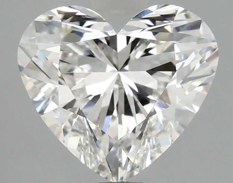 OROLEV Lab Grown Diamond Heart 2.99 Carats - Certification No.713553567