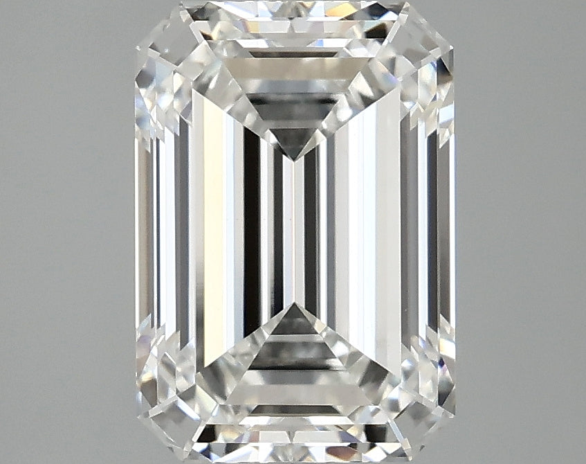 OROLEV Lab Grown Diamond Emerald 3.1 Carats - Certification No.747518899