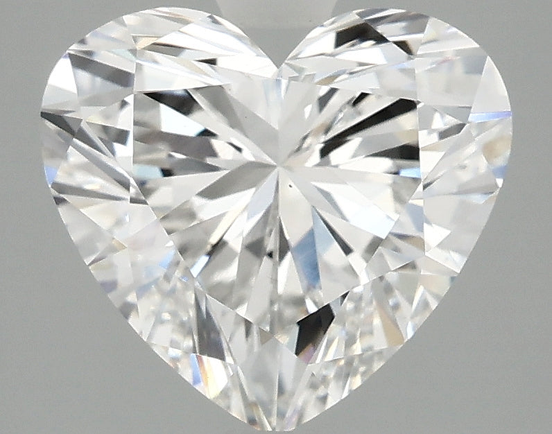 OROLEV Lab Grown Diamond Heart 3.1 Carats - Certification No.717577619