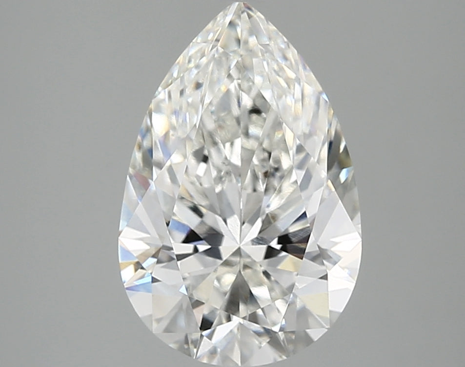 OROLEV Lab Grown Diamond Pear 3.1 Carats - Certification No.727555789