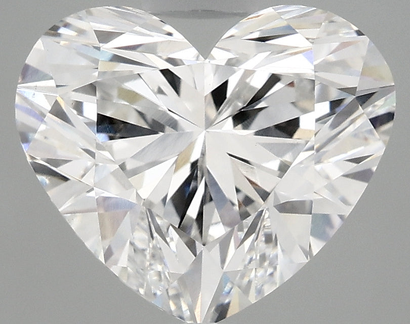 OROLEV Lab Grown Diamond Heart 4.1 Carats - Certification No.717506224