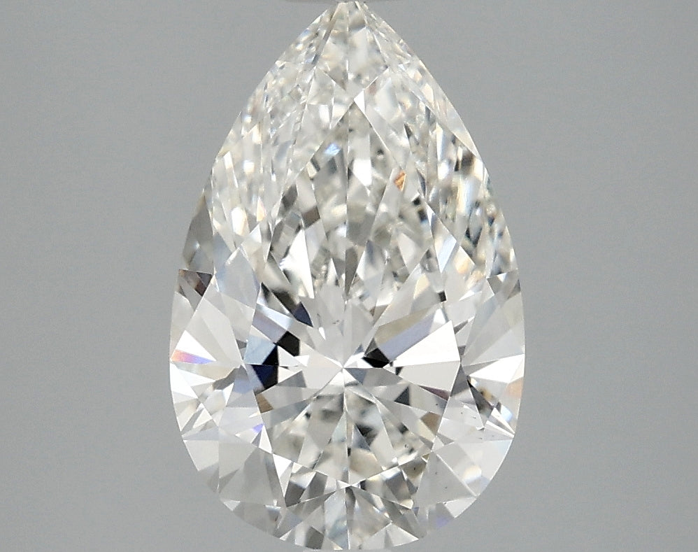 OROLEV Lab Grown Diamond Pear 2.52 Carats - Certification No.766646302