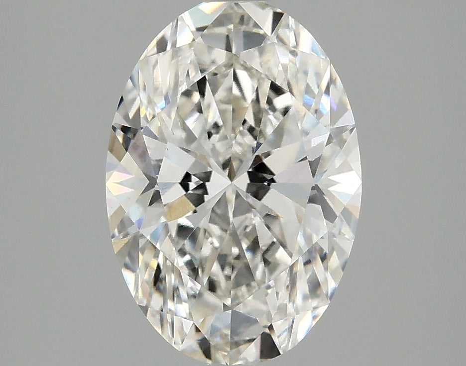 OROLEV Lab Grown Diamond Oval 2.51 Carats - Certification No.763655297