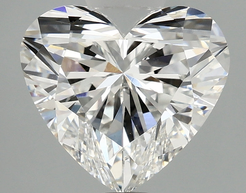 OROLEV Lab Grown Diamond Heart 3.03 Carats - Certification No.715523159