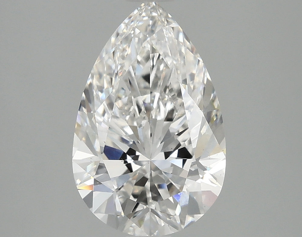 OROLEV Lab Grown Diamond Pear 2.59 Carats - Certification No.772691683
