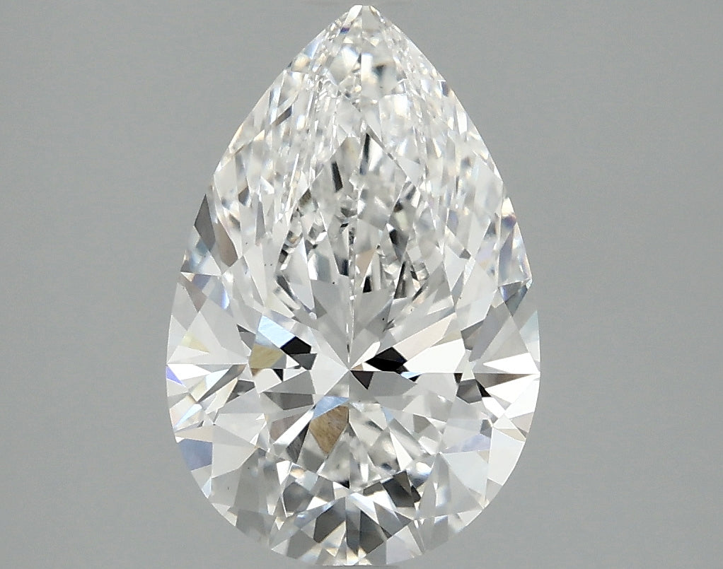 OROLEV Lab Grown Diamond Pear 2.59 Carats - Certification No.766601509