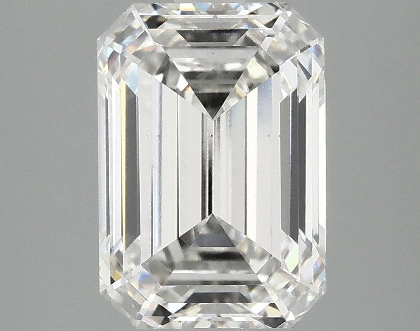 OROLEV Lab Grown Diamond Emerald 3.08 Carats - Certification No.743541141