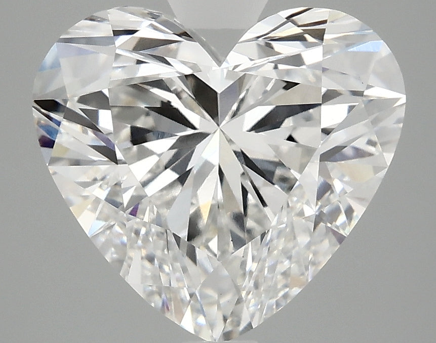 OROLEV Lab Grown Diamond Heart 3.82 Carats - Certification No.720572752
