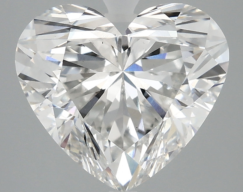 OROLEV Lab Grown Diamond Heart 4.07 Carats - Certification No.713544459