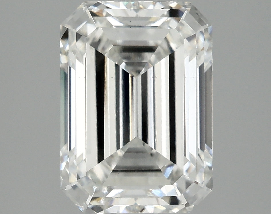 OROLEV Lab Grown Diamond Emerald 2.5 Carats - Certification No.795696966