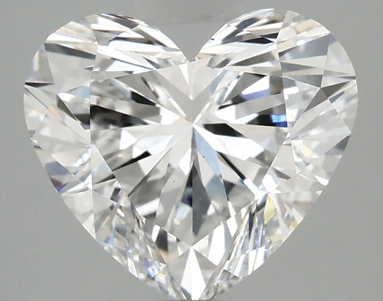 OROLEV Lab Grown Diamond Heart 2.56 Carats - Certification No.719570868