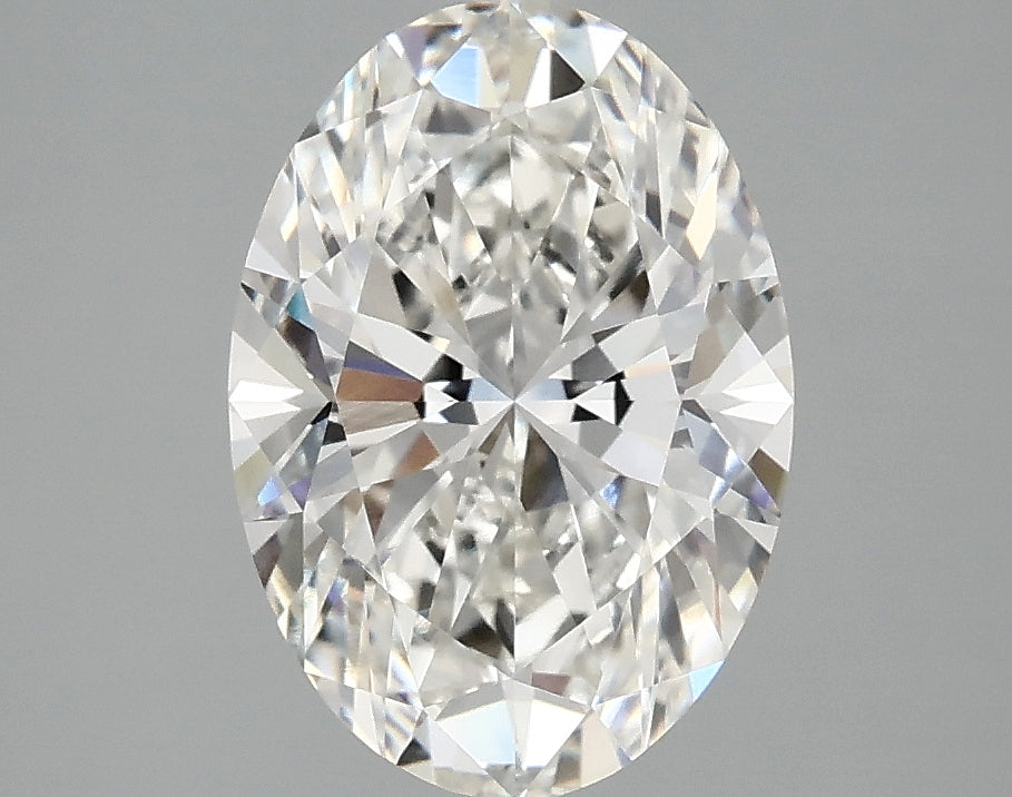 OROLEV Lab Grown Diamond Oval 2.53 Carats - Certification No.763608187