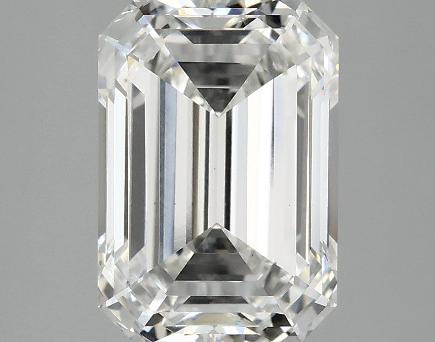 OROLEV Lab Grown Diamond Emerald 3.1 Carats - Certification No.750513740