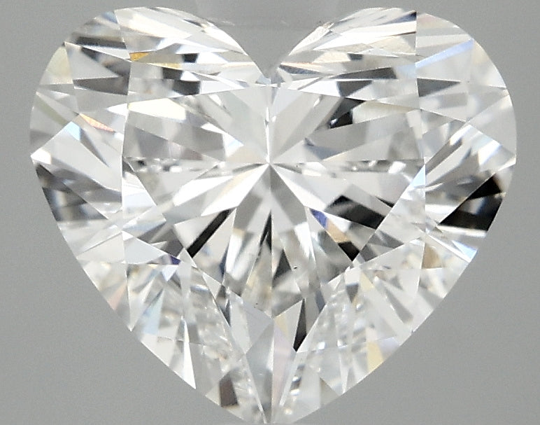 OROLEV Lab Grown Diamond Heart 3.09 Carats - Certification No.720551114