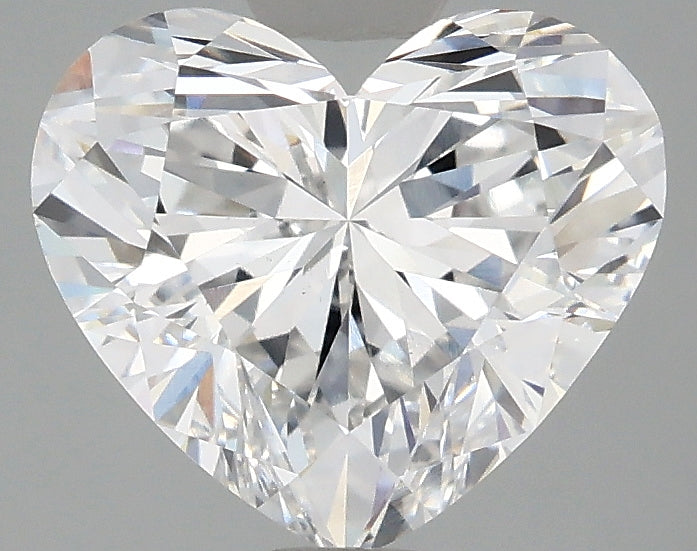 OROLEV Lab Grown Diamond Heart 2.53 Carats - Certification No.710556007