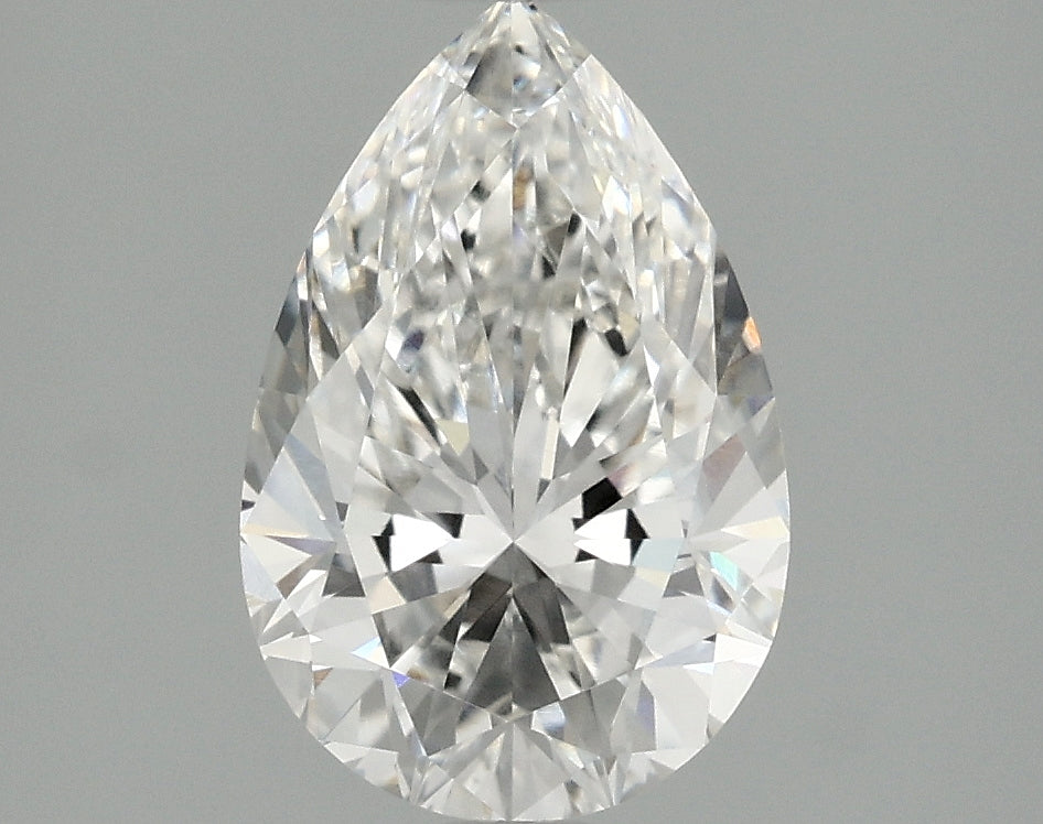 OROLEV Lab Grown Diamond Pear 1.58 Carats - Certification No.797694779