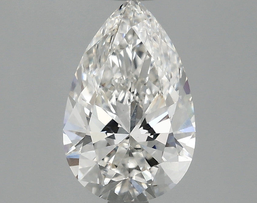 OROLEV Lab Grown Diamond Pear 1.58 Carats - Certification No.766614147
