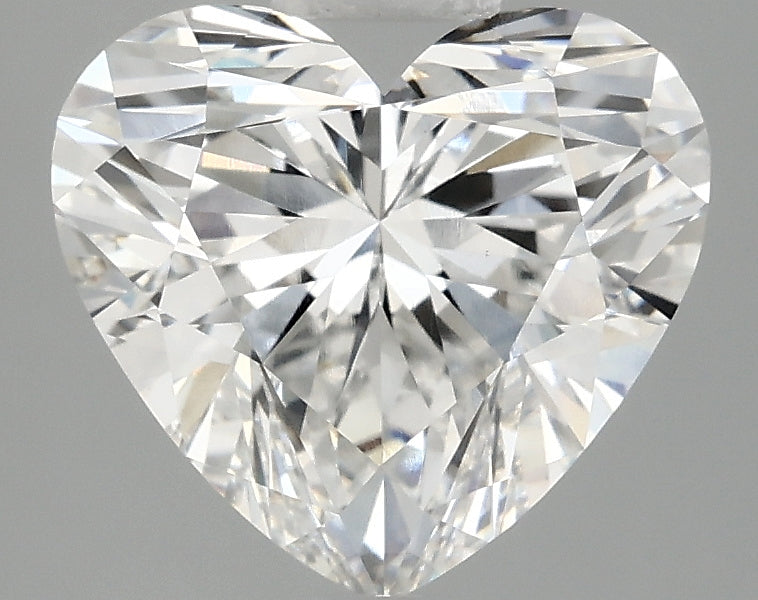 OROLEV Lab Grown Diamond Heart 3.07 Carats - Certification No.720511433