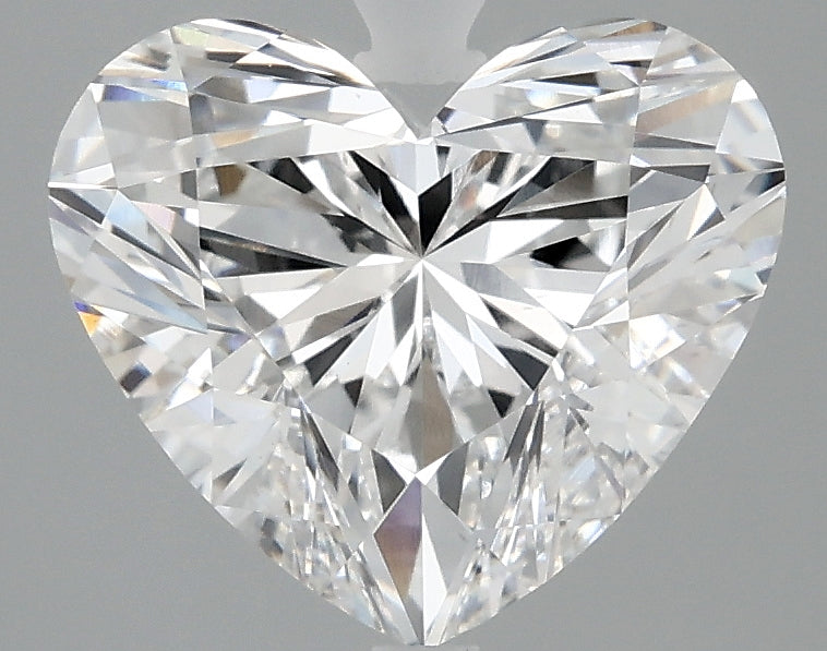 OROLEV Lab Grown Diamond Heart 3.04 Carats - Certification No.713539725