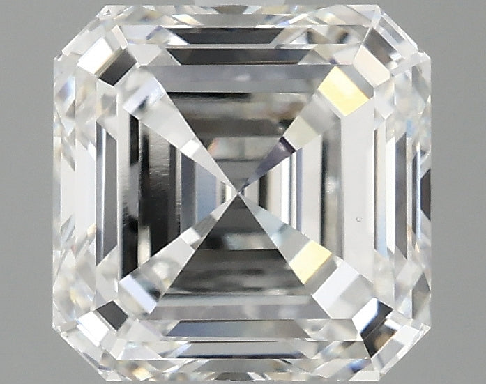 OROLEV Lab Grown Diamond Asscher 3 Carats - Certification No.797655472