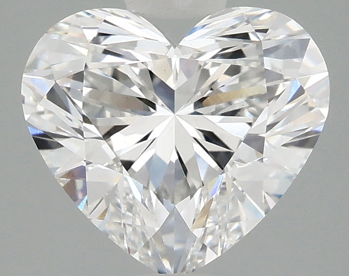 OROLEV Lab Grown Diamond Heart 2.57 Carats - Certification No.715586392