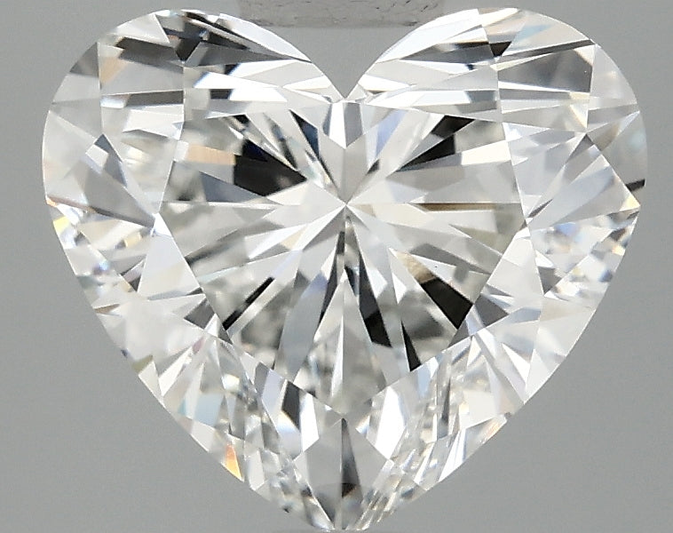OROLEV Lab Grown Diamond Heart 2.96 Carats - Certification No.719507672