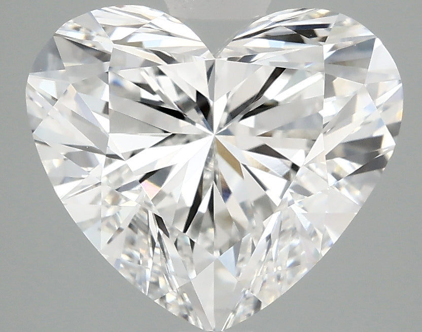 OROLEV Lab Grown Diamond Heart 4.07 Carats - Certification No.717545489