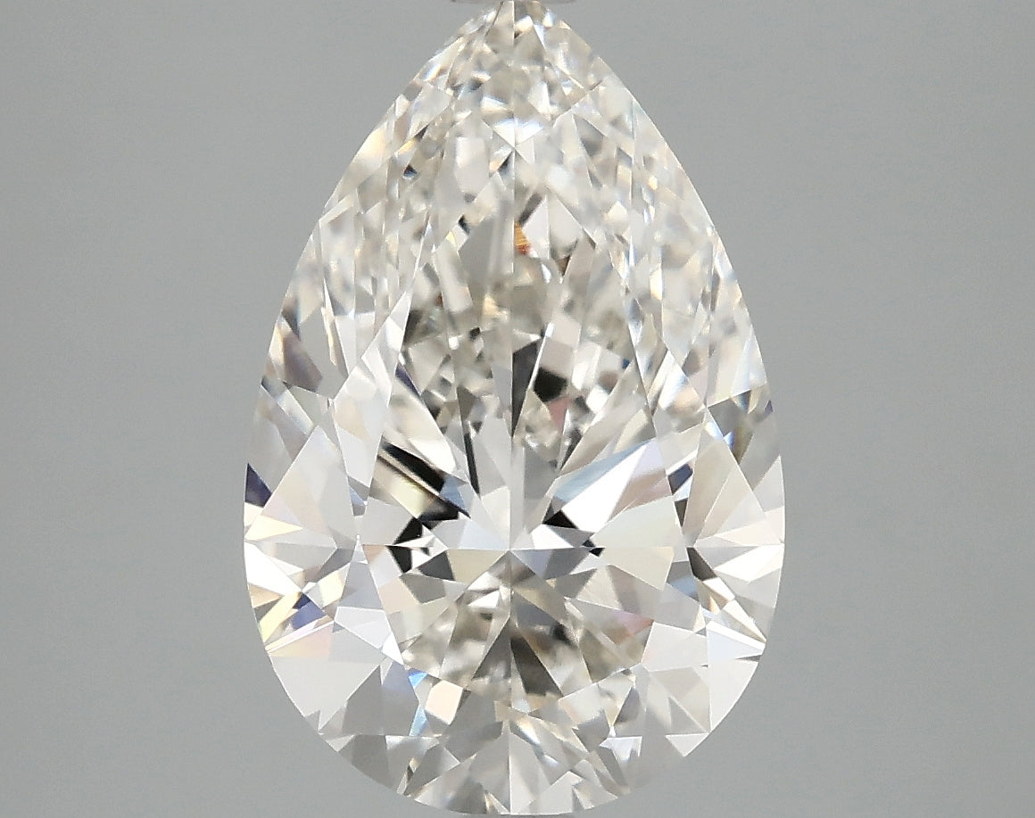 OROLEV Lab Grown Diamond Pear 4.09 Carats - Certification No.797607979