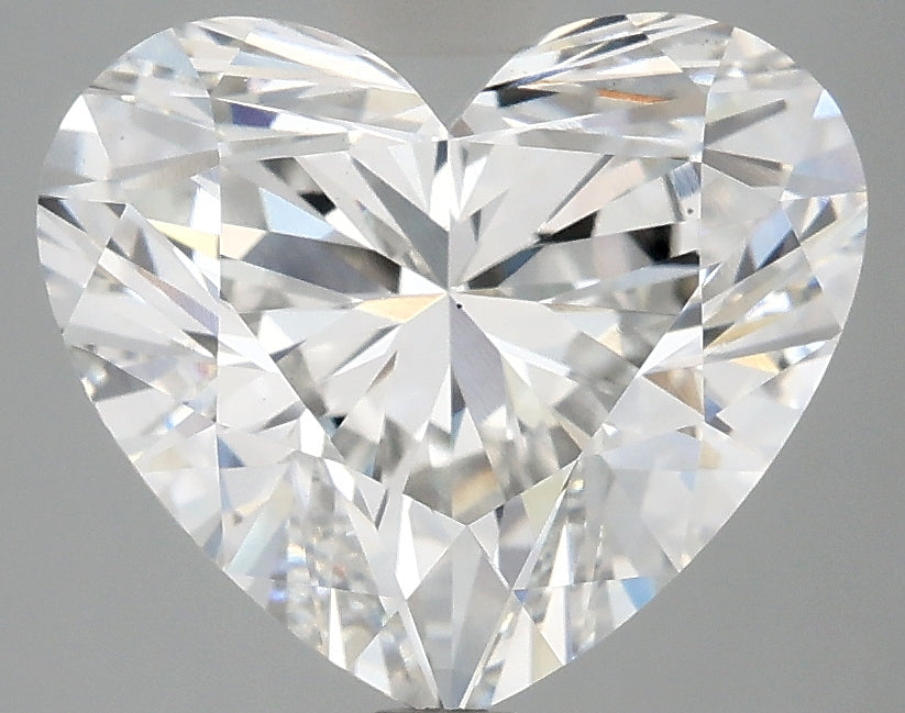OROLEV Lab Grown Diamond Heart 4.03 Carats - Certification No.717555886