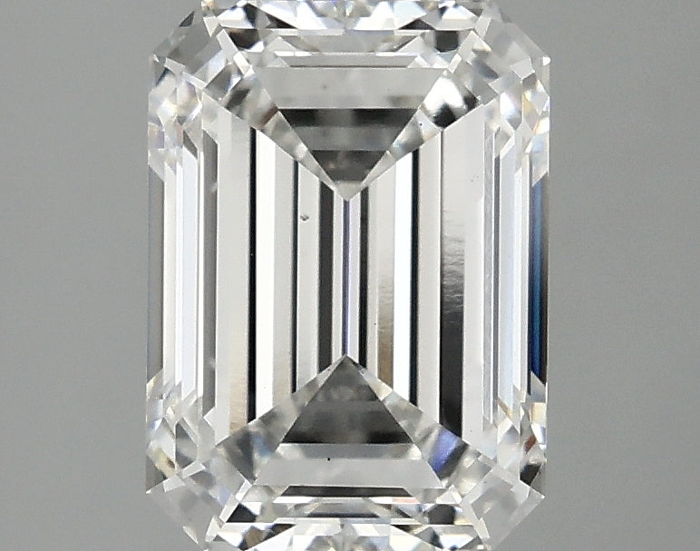 OROLEV Lab Grown Diamond Emerald 2.58 Carats - Certification No.797656614