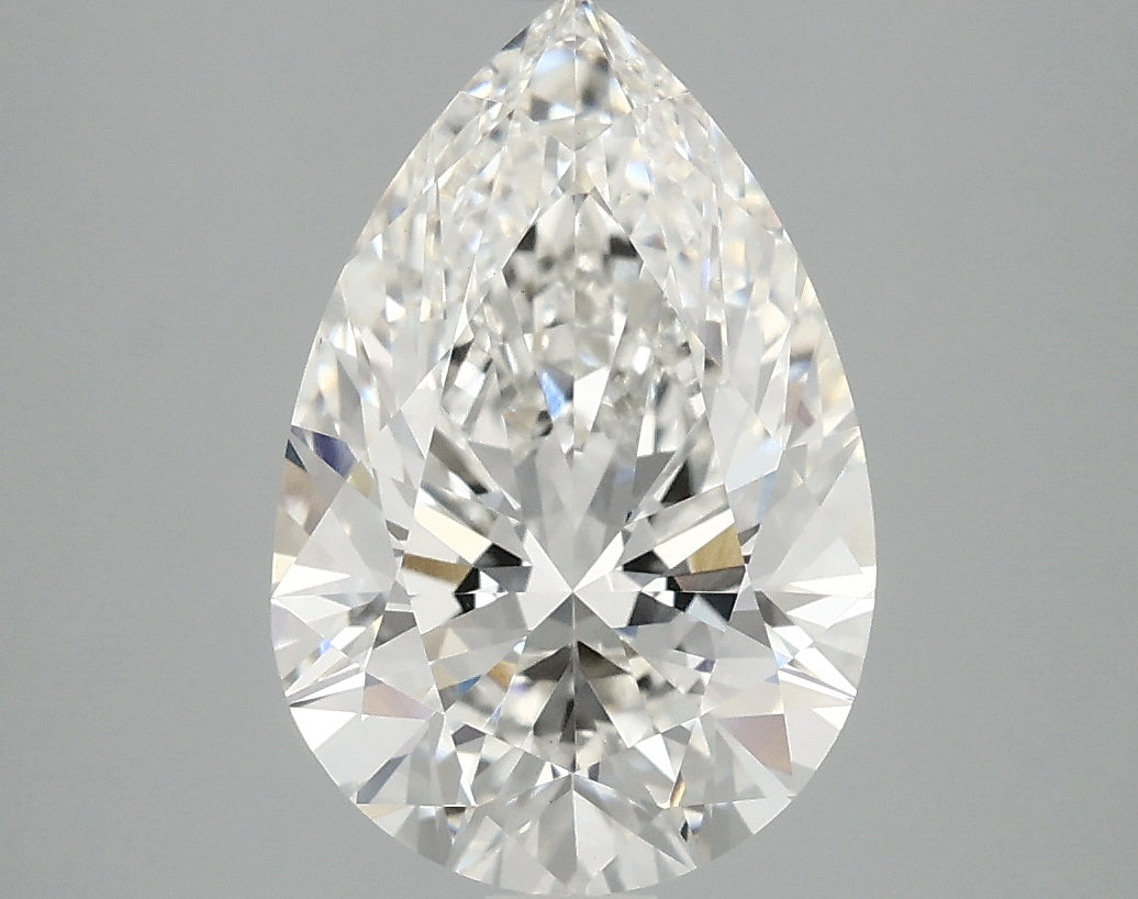 OROLEV Lab Grown Diamond Pear 3.09 Carats - Certification No.752580744