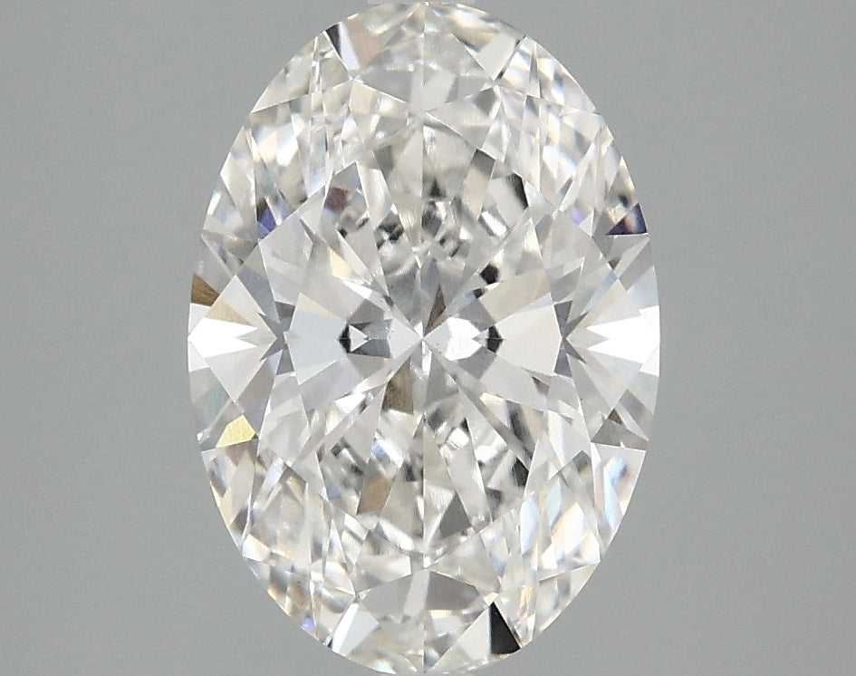 OROLEV Lab Grown Diamond Oval 2.58 Carats - Certification No.755509151