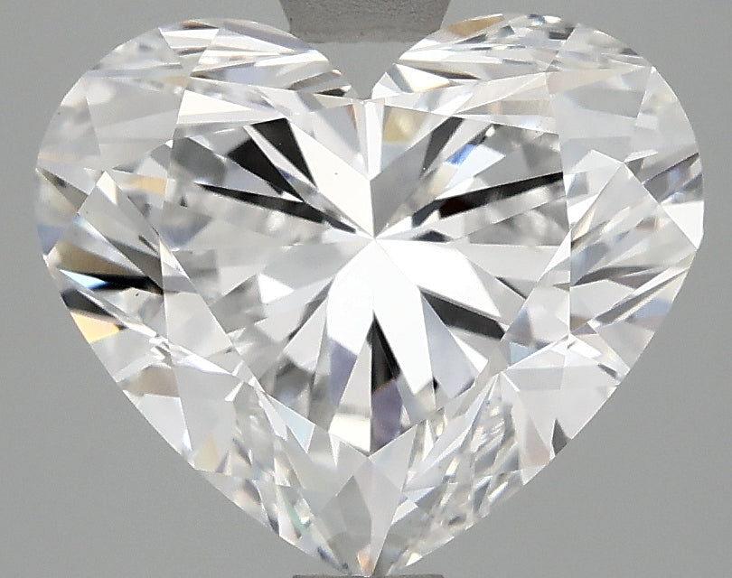 OROLEV Lab Grown Diamond Heart 4.06 Carats - Certification No.720507606