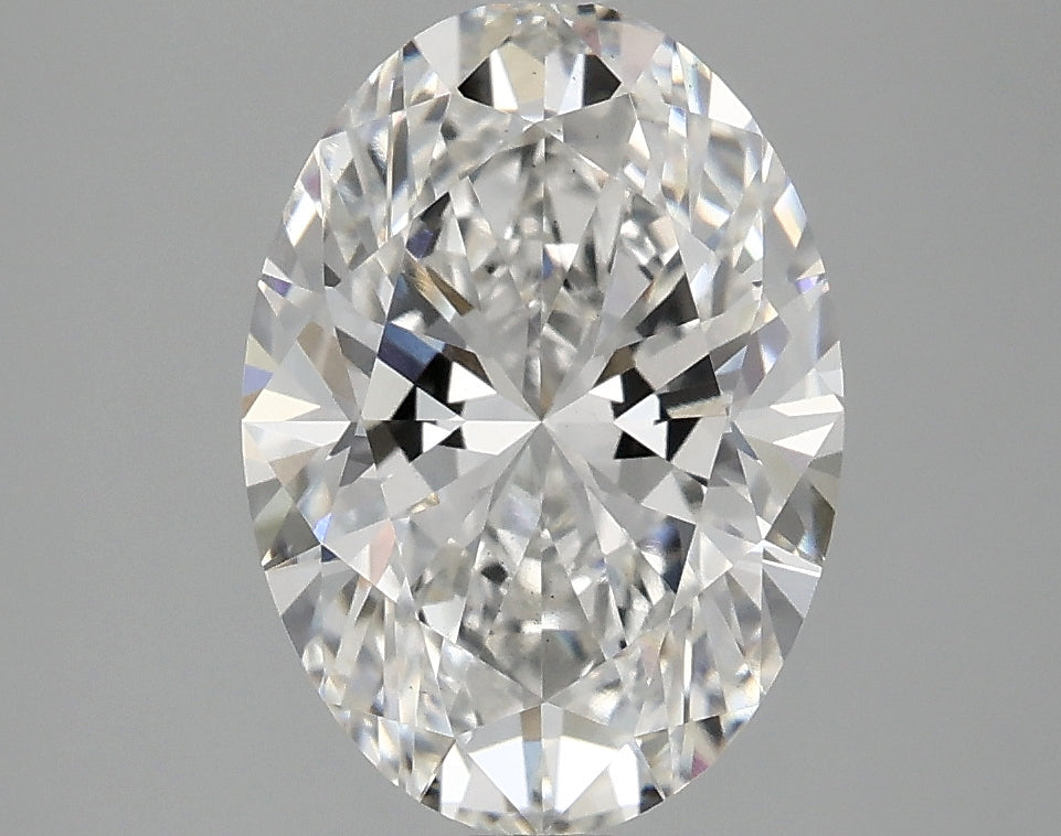 OROLEV Lab Grown Diamond Oval 2.58 Carats - Certification No.764612600