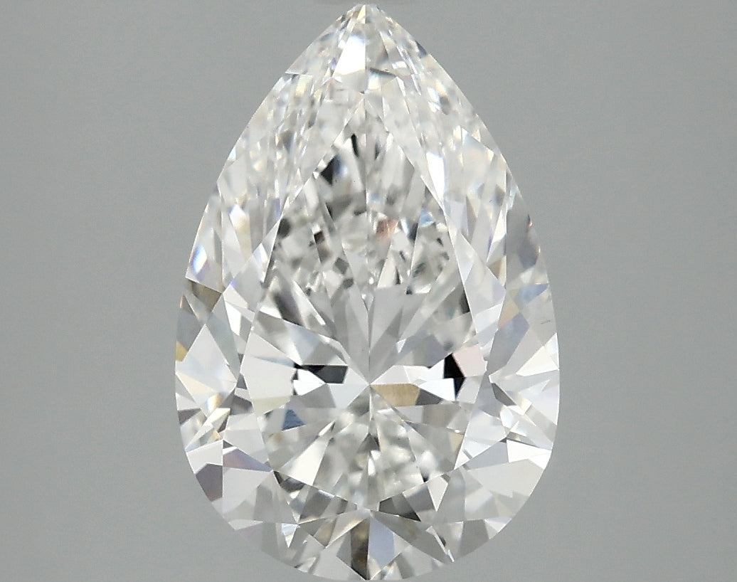 OROLEV Lab Grown Diamond Pear 3.09 Carats - Certification No.728510891
