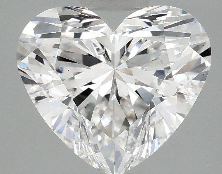 OROLEV Lab Grown Diamond Heart 2.99 Carats - Certification No.715597896