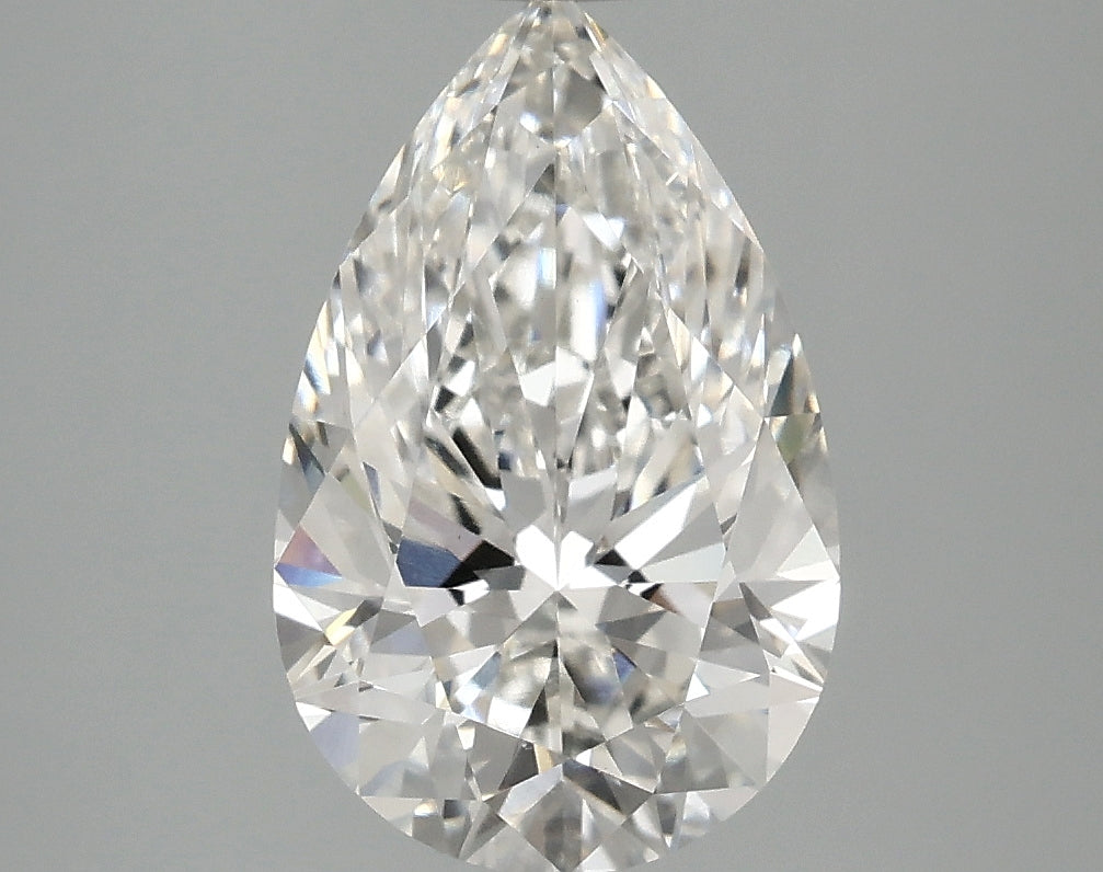 OROLEV Lab Grown Diamond Pear 2.57 Carats - Certification No.766654188