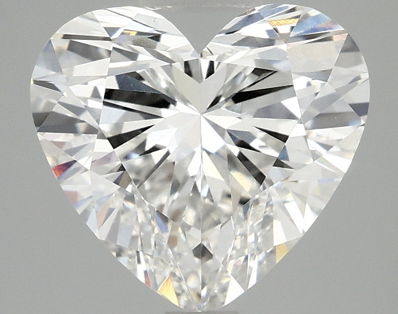 OROLEV Lab Grown Diamond Heart 3.09 Carats - Certification No.717535364