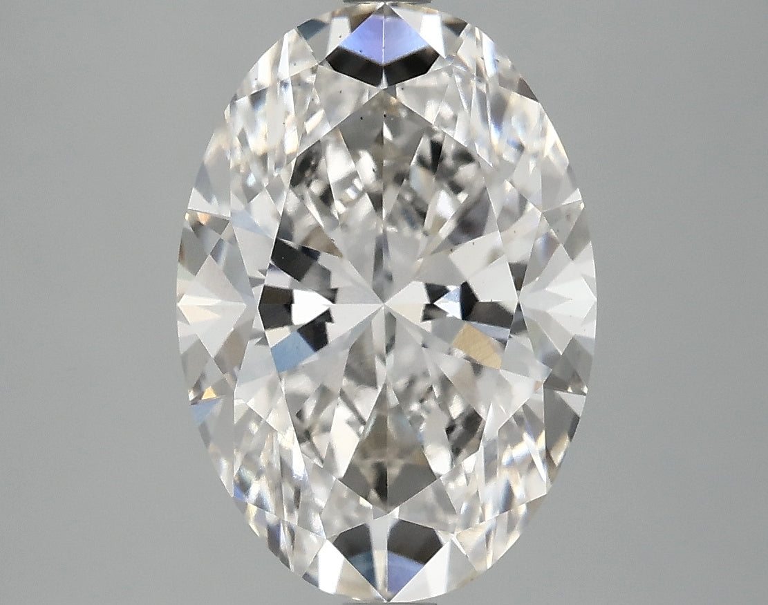 OROLEV Lab Grown Diamond Oval 4.07 Carats - Certification No.797639576