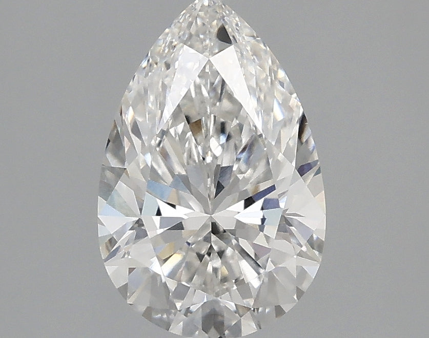 OROLEV Lab Grown Diamond Pear 1.59 Carats - Certification No.797652436