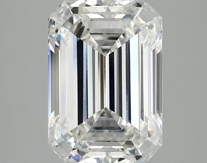 OROLEV Lab Grown Diamond Emerald 3.1 Carats - Certification No.755518058