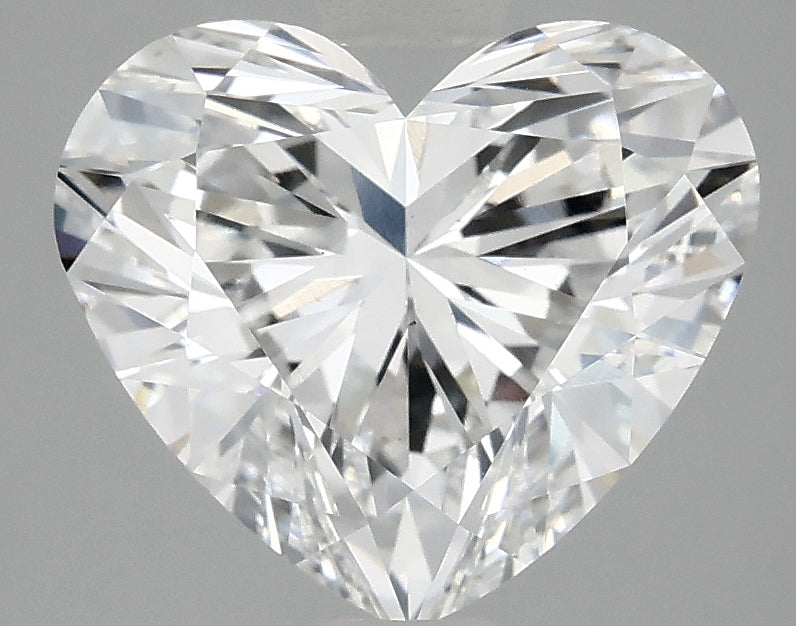OROLEV Lab Grown Diamond Heart 3.1 Carats - Certification No.712529576