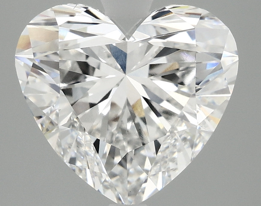 OROLEV Lab Grown Diamond Heart 4.1 Carats - Certification No.710586187