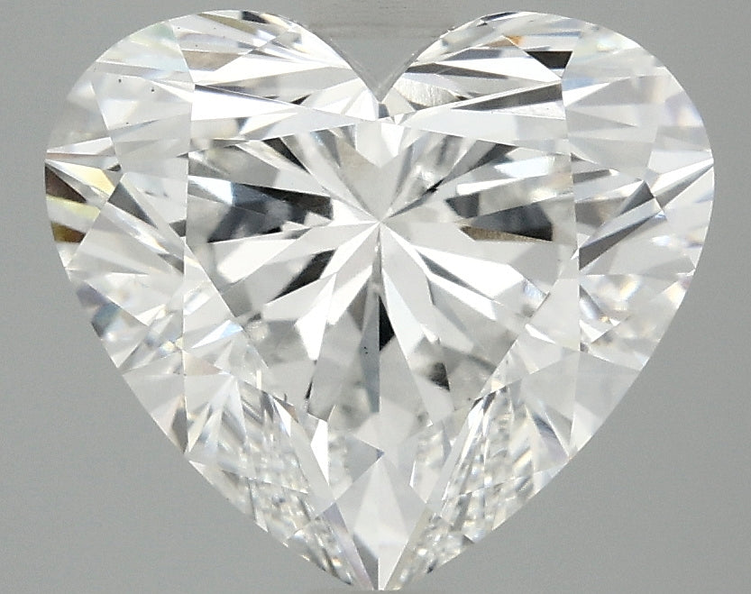 OROLEV Lab Grown Diamond Heart 4.1 Carats - Certification No.717502461