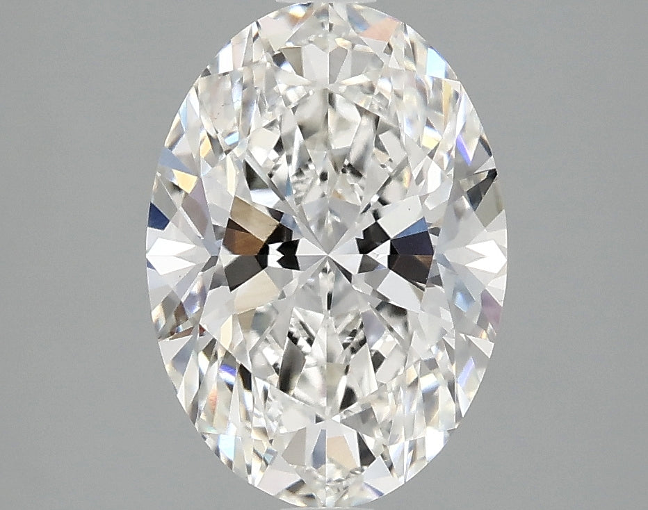 OROLEV Lab Grown Diamond Oval 2.57 Carats - Certification No.762539686