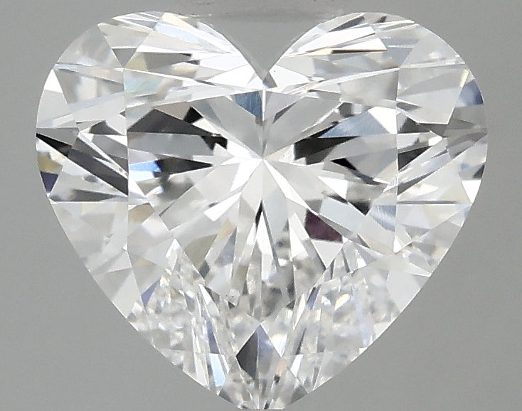 OROLEV Lab Grown Diamond Heart 2.59 Carats - Certification No.722502696