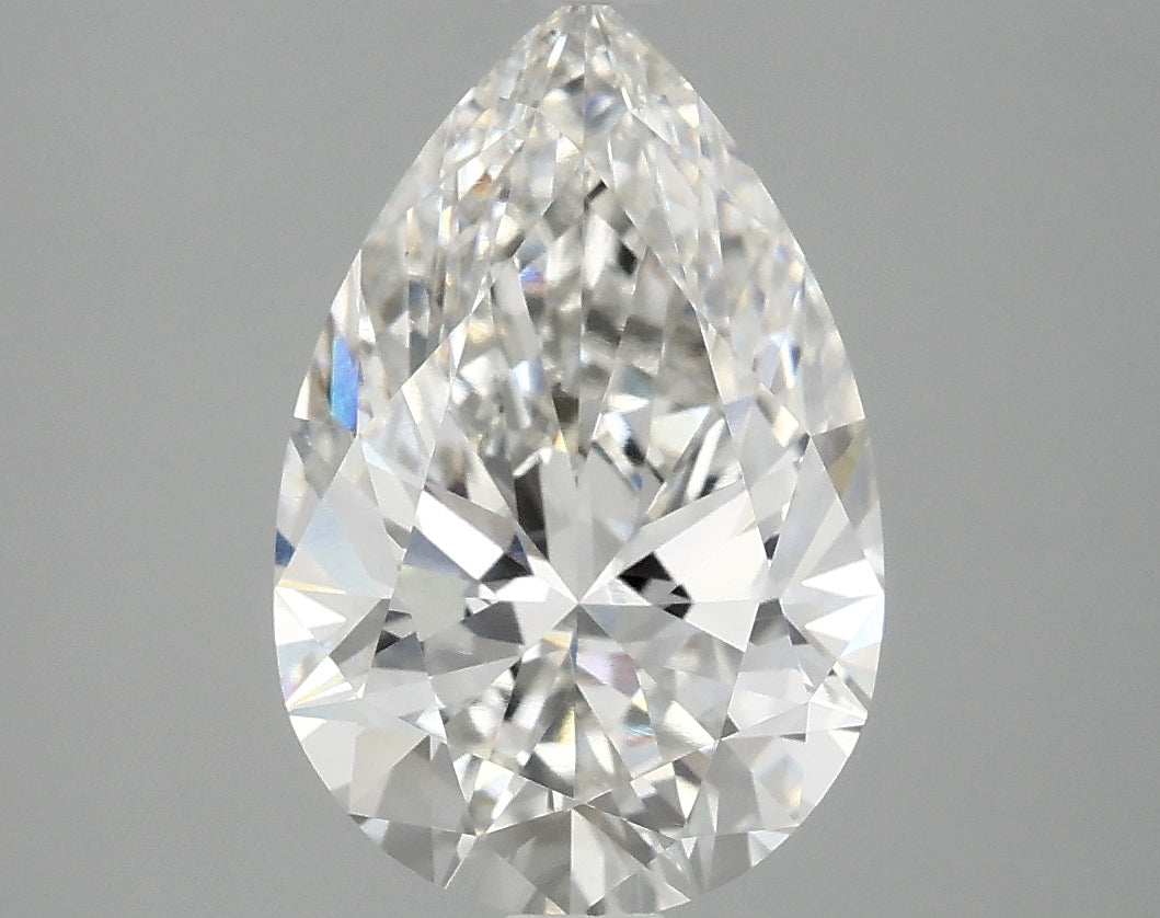 OROLEV Lab Grown Diamond Pear 3.09 Carats - Certification No.762506177