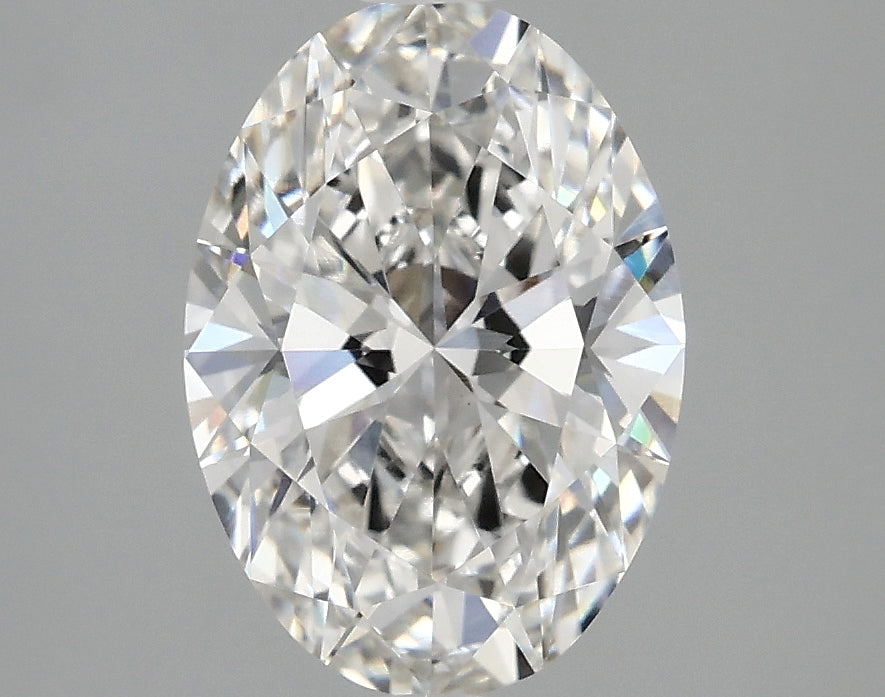 OROLEV Lab Grown Diamond Oval 2.08 Carats - Certification No.769604080