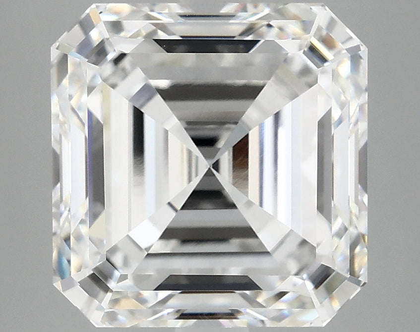 OROLEV Lab Grown Diamond Asscher 5.45 Carats - Certification No.726561205